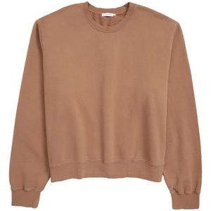 GOOD AMERICAN Boyfriend Pullover Sweatshirt